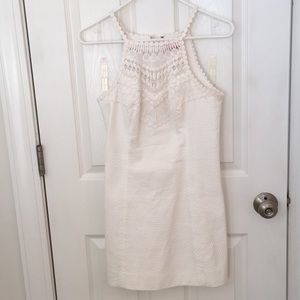 Lilly Pulitzer size 2 white shirt dress